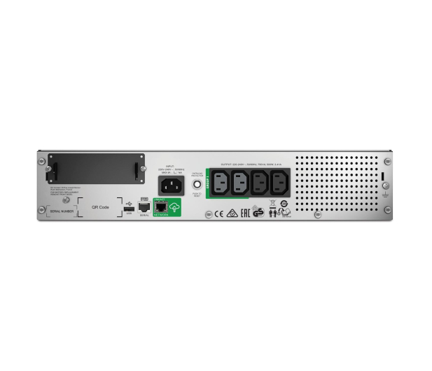 APC Smart-UPS (750VA/500W, 4xIEC, AVR, LCD, RACK) - 496943 - zdjęcie 2
